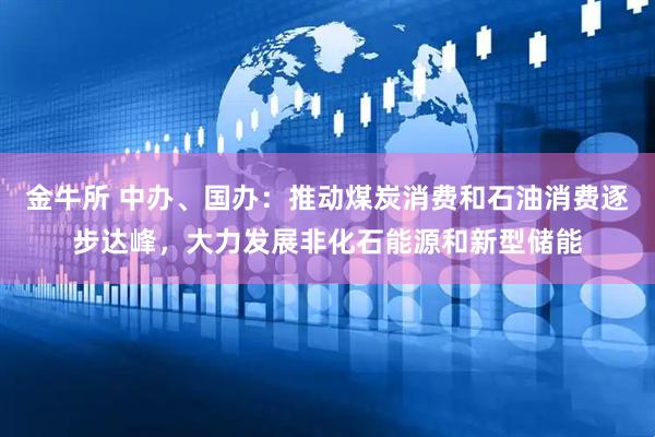 金牛所 中办、国办：推动煤炭消费和石油消费逐步达峰，大力发展非化石能源和新型储能