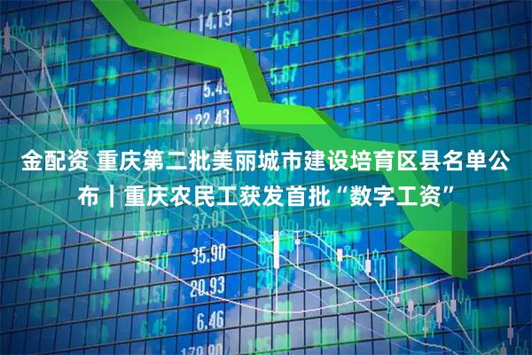 金配资 重庆第二批美丽城市建设培育区县名单公布｜重庆农民工获发首批“数字工资”